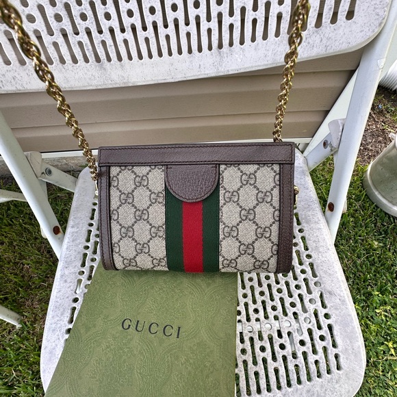 ❤️ SOLD! Gucci Ophidia Mini Chain Bag - Picture 4 of 13